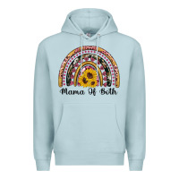 Blue Mist mama of both rainbow Premium Hoodie - Artiststas