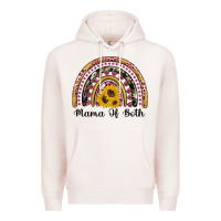 Pale Pink mama of both rainbow Premium Hoodie - Artiststas
