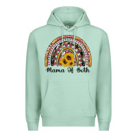Seafoam mama of both rainbow Premium Hoodie - Artiststas