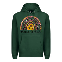 Sports Green mama of both rainbow Premium Hoodie - Artiststas