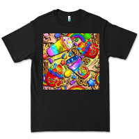 Black lgbtq pride coffee cups with leopard seamless pattern bbs Premium Tee - BundleAndBundleShop