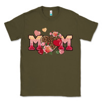 Army Green Valentine's Day mom Classic Tee - FaDigitalArtStudio