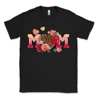 Black Valentine's Day mom Classic Tee - FaDigitalArtStudio