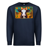 Navy autumn baby cow Premium Sweatshirt - Jasminsmagicworld