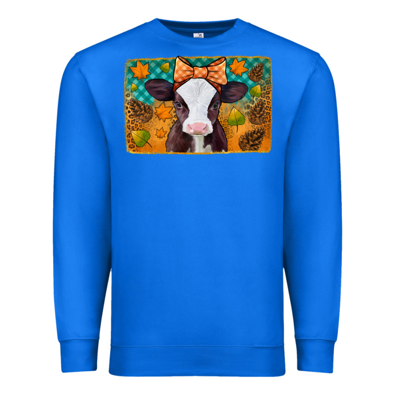 Autumn Baby Cow Premium Sweatshirt by Jasminsmagicworld | Teevron