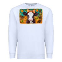 White autumn baby cow Premium Sweatshirt - Jasminsmagicworld
