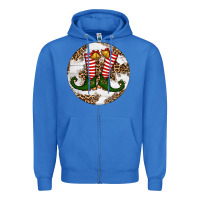True Royal Elf Shoes Christmas Zipper Hoodie - RanaPortraitStore