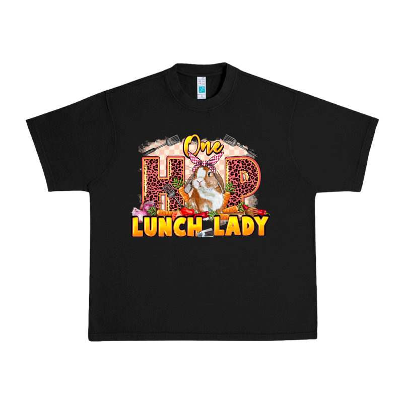 One Hip Lunch Lady Easter Day Urban Heavy Tee by LillyAllenDesigns | Teevron
