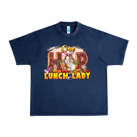 Navy One hip lunch lady Easter Day Urban Heavy Tee - LillyAllenDesigns