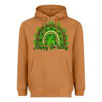 Meerkat st. patrick's day happy go lucky Heavyweight Hoodie - RanaPortraitStore