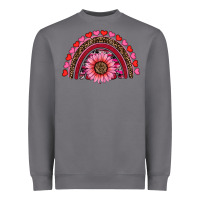 Storm valentine's day sunflower rainbow Heavyweight Sweatshirt - RanaPortraitStore