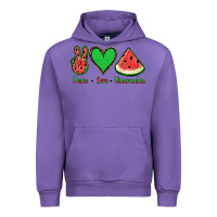 Tulip Peace Love Watermelon Urban Hoodie - Jasminsmagicworld