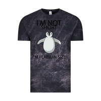 Cloud Black I'm Not Short I'm Penguin Size Vintage Tee - Bettercallsaul