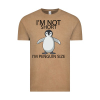 Vintage Coffee I'm Not Short I'm Penguin Size Vintage Tee - Bettercallsaul