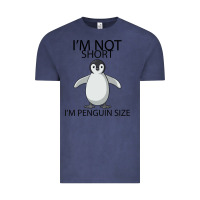 I'm Not Short I'm Penguin Size Vintage Tee | Teevron