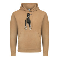 Vintage Camel Hand Drawn Baby Alpine Goat Vintage Hoodie - LillyAllenDesigns