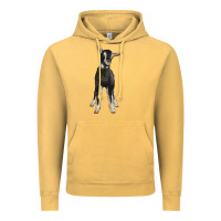 Hand Drawn Baby Alpine Goat Vintage Hoodie | Teevron