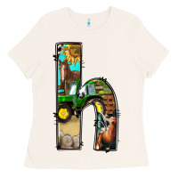 Bone farm life alphabet lowercase letters h Ladies Tee - BundleAndBundleShop