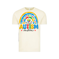 Vintage Arctic proud autism mom rainbow Vintage Tee - CowhideDigitalArt