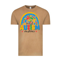 Vintage Camel proud autism mom rainbow Vintage Tee - CowhideDigitalArt