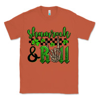 Copper St. Patrick's Day Shamrock and roll Classic Tee - OliviaCreatesArt