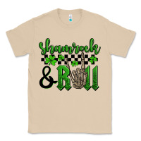 Mushroom St. Patrick's Day Shamrock and roll Classic Tee - OliviaCreatesArt