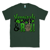 Sports Green St. Patrick's Day Shamrock and roll Classic Tee - OliviaCreatesArt