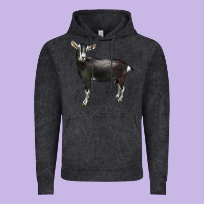 Alpine Goat Vintage Hoodie Designed By Lillyallendesigns