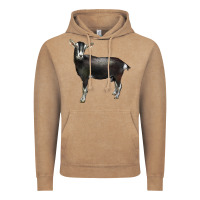 Vintage Coffee Alpine Goat Vintage Hoodie - LillyAllenDesigns