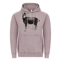Vintage Zinc Alpine Goat Vintage Hoodie - LillyAllenDesigns