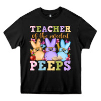 Black Easter Day Teacher of the sweetest peeps Heavy Core Tee - OliviaCreatesArt