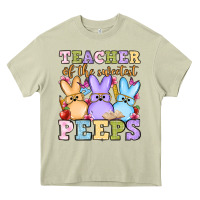 Mossy Easter Day Teacher of the sweetest peeps Heavy Core Tee - OliviaCreatesArt