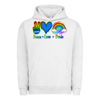Pigment Lunar Rock Peace Love Pride Urban Hoodie - Jasminsmagicworld