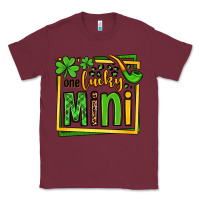 Burgundy One lucky mini St. Patrick's Classic Tee - OliviaCreatesArt