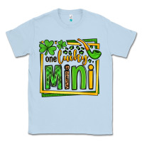 Dusty Blue One lucky mini St. Patrick's Classic Tee - OliviaCreatesArt
