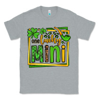 Heather Grey One lucky mini St. Patrick's Classic Tee - OliviaCreatesArt
