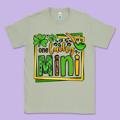 One Lucky Mini St. Patrick's Classic Tee Designed By Oliviacreatesart