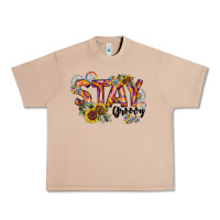 Burro Stay Groovy Urban Heavy Tee - CowhideDigitalArt