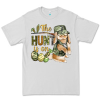 Dove Grey The Hunt Is On Premium Tee - BundleAndBundleShop
