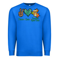 True Royal peace love pumpkin spice latte Premium Sweatshirt - Jasminsmagicworld