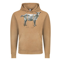Vintage Camel saanen goat Vintage Hoodie - LillyAllenDesigns