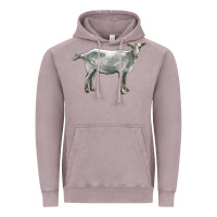 Vintage Zinc saanen goat Vintage Hoodie - LillyAllenDesigns