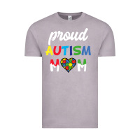 Vintage Zinc Proud Autism Mom Mothers Day Gift Autism Awareness Vintage Tee - CowhideDigitalArt