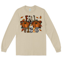 Mushroom fall vibes Long Sleeve Tee - SublimationCraftShop
