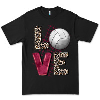 Black love volleyball Premium Tee - FaDigitalArtStudio