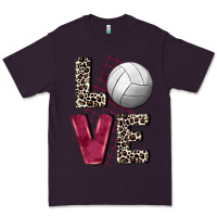Plum love volleyball Premium Tee - FaDigitalArtStudio