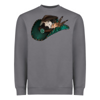 Storm cowhide flowers cowboy hat Heavyweight Sweatshirt - Jasminsmagicworld