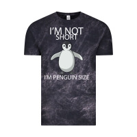 Cloud Black I'm Not Short I'm Penguin Size Vintage Tee - Bettercallsaul