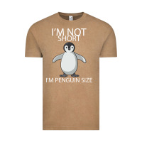 Vintage Coffee I'm Not Short I'm Penguin Size Vintage Tee - Bettercallsaul
