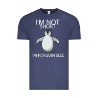 Vintage Denim I'm Not Short I'm Penguin Size Vintage Tee - Bettercallsaul